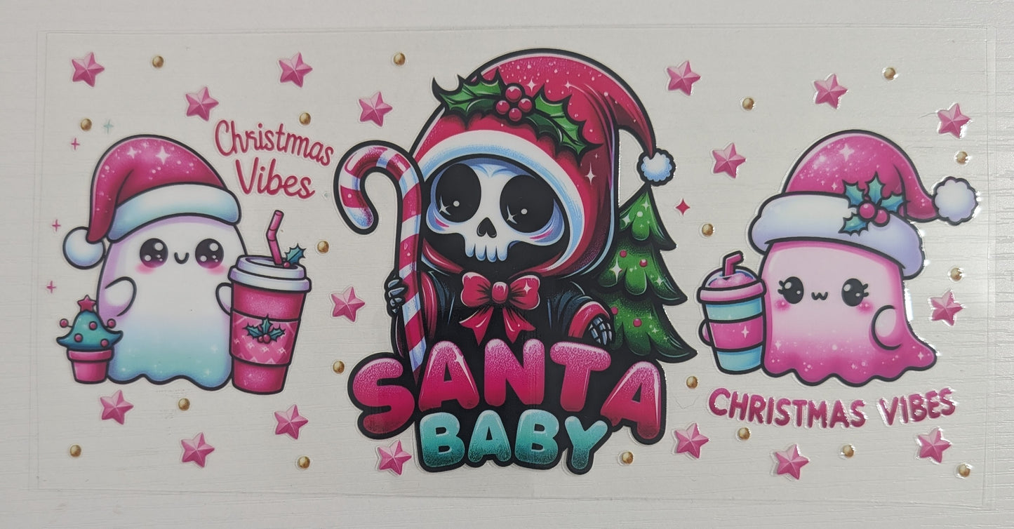 The Grim Reaper Santa Baby Christmas Vibes