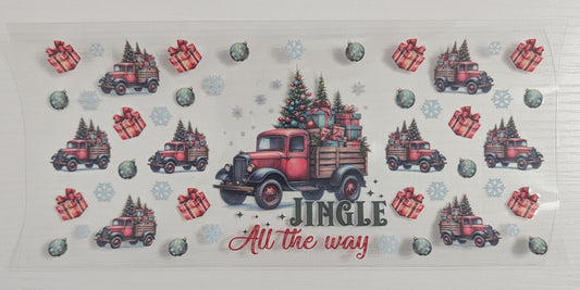 Christmas Jingle All the Way Old Truck